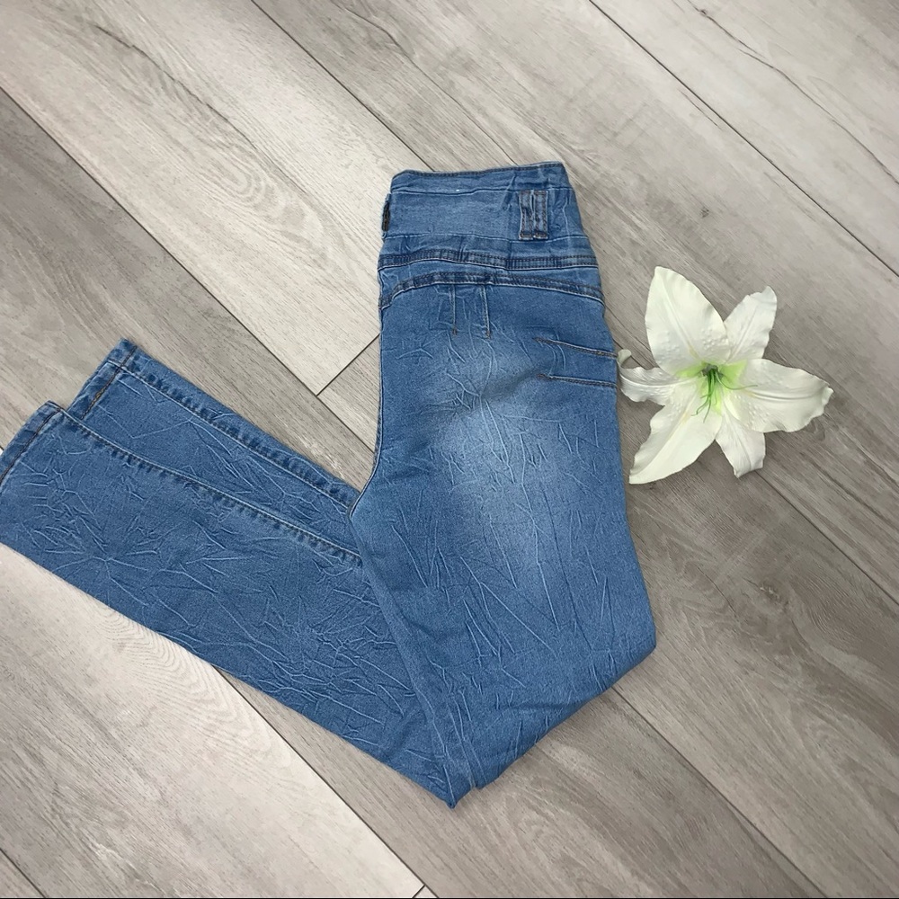 Colombian butt lift Blue Jeans size 7// pantalón colombiano levanta pompi